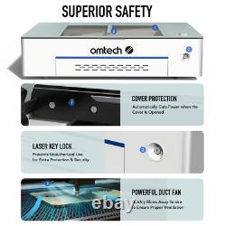 Machine de découpe et gravure au laser CO2 Polar 50W 12×20 d'occasion avec axe rotatif