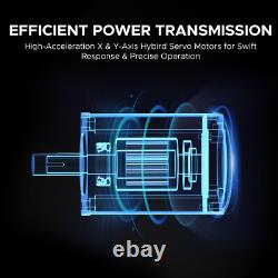 Machine de découpe et gravure au laser CO2 d'occasion 130W 34x55 avec refroidisseur d'eau