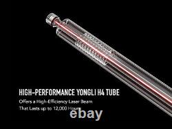 Machine de découpe et gravure au laser CO2 de 100W d'occasion avec refroidisseur d'eau CW-5202