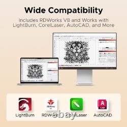 Machine de découpe et gravure laser CO2 Polar d'occasion 12×20 55W