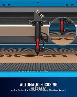 Machine de gravure, découpe et marquage au laser CO2 d'occasion de 130W avec une zone de travail de 35x55cm