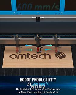 Machine de gravure, découpe et marquage au laser CO2 d'occasion de 130W avec une zone de travail de 35x55cm