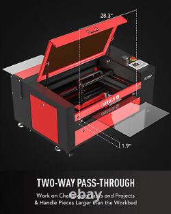 Machine de gravure et de découpe au laser CO2 OMTech 60W 16x24, graveur et découpeur de CO2