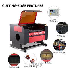 Machine de gravure et de découpe au laser CO2 d'occasion 28x20 60W avec autofocus