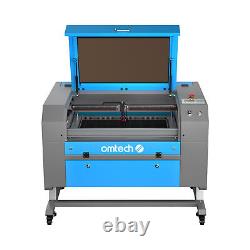 Machine de gravure et de découpe au laser CO2 d'occasion de 60W 28x20, marque et coupe