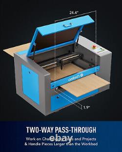 Machine de gravure et de découpe au laser OMTech 50W 12x20 Gravure Cutter Refroidisseur d'eau