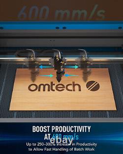 Machine de gravure et de découpe laser CO2 OMTech 100W 20x28