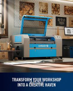 Machine de gravure et de découpe laser CO2 OMTech 90W 80W 28x20