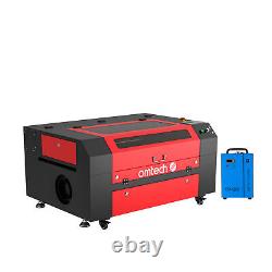 Machine de gravure et de découpe laser CO2 OMTech ZF2028-60 avec refroidisseur d'eau CW-5200