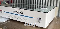 Machine de gravure et de découpe laser CO2 de bureau OmTech Polar 50W 12×20 avec rotatif - D'OCCASION