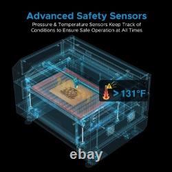 Machine de gravure et découpeuse laser CO2 90W d'occasion avec autofocus Pronto 35