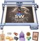 Machine De Gravure Laser 5 W, D&eacute;coupeuse Et Graveuse Laser 72 W De Haute Pr&eacute;cision &agrave; 0,06 Mm