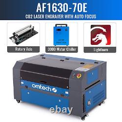 Machine de gravure laser CO2 OMTech 70W 16x30 avec accessoires de base