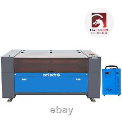 Machine de gravure laser CO2 d'occasion de 35x55 130W avec refroidisseur à eau