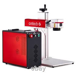 Machine de gravure laser à fibre divisée MOPA 100 W, zone de travail 6,9 x 6,9, d’occasion