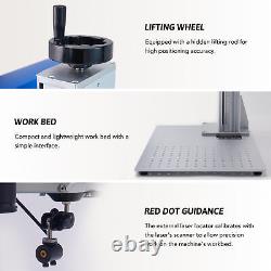 Machine de gravure laser sur métal de bureau d'occasion de 30W