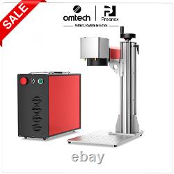 Machine de marquage et de gravure laser à fibre Preenex 100W Mopa avec 6,9'' x 6,9''