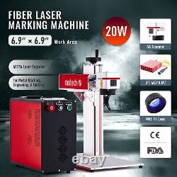 Machine de marquage laser JPT M7 20W d'occasion 7x7 Machine de marquage de couleur métallique