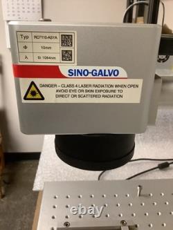 Machine de marquage laser à fibre 100W graveur laser MOPA