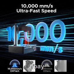 Machine de marquage laser à fibre 20W 4.3x4.3 d'occasion avec mise au point automatique pour marquage métallique