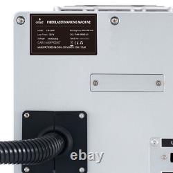 Machine de marquage laser à fibre divisée 50W d'occasion pour métal et acier, graveur.