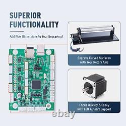 Mise à niveau de la carte mère du graveur laser Omtech K40+, remplacement de la carte de contrôle pour Cn