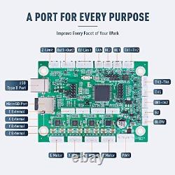 Mise à niveau de la carte mère du graveur laser Omtech K40+, remplacement de la carte de contrôle pour Cn