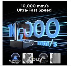 OMTechT Graveur marqueur laser à fibre intégré 20 W 4,3 x 4,3 - Galvo compact 20