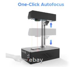 OMTechT Graveur marqueur laser à fibre intégré 20 W 4,3 x 4,3 - Galvo compact 20
