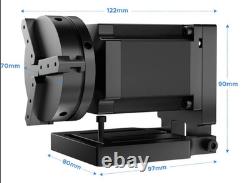 OMTechT Graveur marqueur laser à fibre intégré 20 W 4,3 x 4,3 - Galvo compact 20