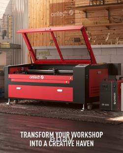 OMTech 100W 24x40 Graveur Laser CO2 Coupe Machine de Marquage et de Découpe