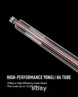 OMTech 130W 35x51 Découpe Laser CO2 avec Refroidisseur d'Eau 5000