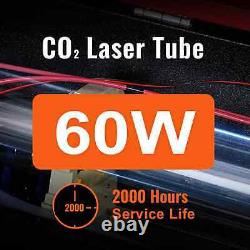 OMTech 16x24 en graveur laser CO2 de 60W avec coupeur et marqueur et refroidisseur d'eau CW-3000