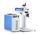 Omtech 20w Fibre Laser Gravure Machine De Marquage Laser De Bureau 110x110mm Plateforme De Travail