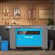 Omtech 24x40 100w Graveur Laser Co2 Découpeur Marqueur Avec Refroidisseur D'eau Cw-5200