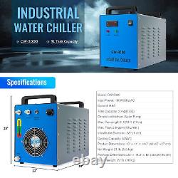 OMTech 40W 12x 8 lit K40 CO2 Gravure Laser Marqueur w. Refroidisseur d'eau CW-3000