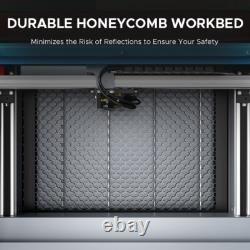 OMTech 45W Graveur Laser CO2 8x12 Marqueur avec Axe Rotatif