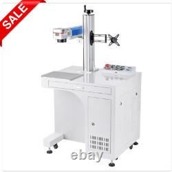 OMTech 50W Marqueur Laser à Fibre Métallique 12x12 Cabinet Machine de Gravure