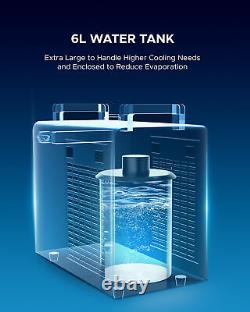 OMTech 6L Refroidisseur d'Eau Double CW5202 pour 2 Machines de Découpe et Gravure au Laser CO2