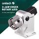 Omtech 80mm 3 Mors Mandrin Accessoire D'axe Rotatif Pour Gravure Laser Rotation De 360 Degrés