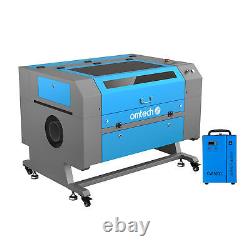 OMTech AF2028-60 Machine de gravure et de découpe laser CO2 de 60W avec refroidisseur d'eau