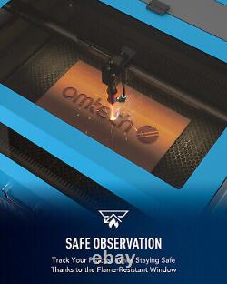 OMTech AF2028-60 Machine de gravure et de découpe laser CO2 de 60W avec refroidisseur d'eau