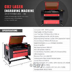 OMTech CO2 Laser Engraver 80W 20x28 Machine de découpe et gravure au laser Coupe Gravure Marquage