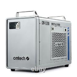 OMTech CW5200 Refroidisseur d'eau pour graveur et découpeur laser CO2 Tubes laser 50W-150W