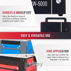 OMTech CW-5000 Refroidisseur d'eau industriel pour machine de gravure au laser CO2 de 50-100W