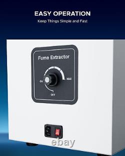 OMTech Extracteur de Fumée Purificateur d'Air 85W pour Machine de Gravure et Marquage Laser CO2
