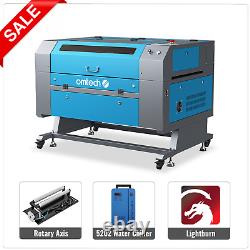 OMTech Graveur Laser CO2 Autofocus 60W 20x28in avec Pack d'Accessoires Meilleur Choix