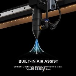 OMTech Graveur et découpeuse laser CO2 100 W 20 x 28 pour découpe et marquage, machine d’occasion