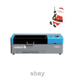 OMTech K40+ Graveur Laser CO2 45W, Découpeuse et Graveuse Laser de Bureau 12x8
