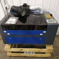 OMTech MF1624-60 60W 16x24 pouces CO2 Graveur Laser Découpeuse de Gravure